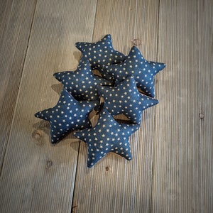 Starry Stars,Patriotic star bowl fillers,primitive stars,Americana star bowl fillers,bundle of 6 stars,primitive decor,farmhouse stars