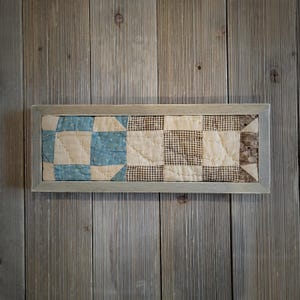 Framed Vintage Quilt, Vintage quilts, quilt framed picture ,vintage decor, quilt in a frame, antique framed quilt piece,quilted frame art