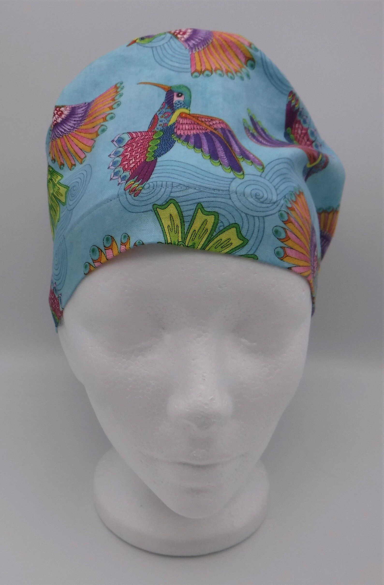 Hummingbirds 2 Scrub Hat Euro Style Hat Adjustable Hat Etsy