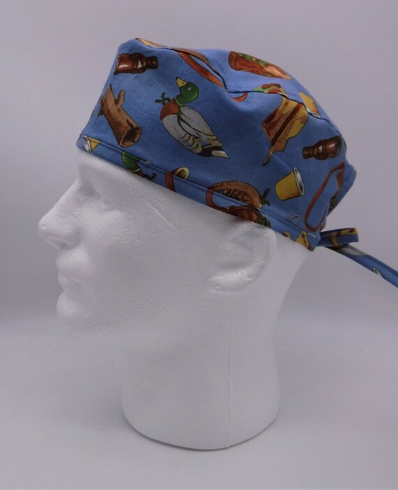 Duck Hunting Scrub Cap Unisex Hat Skull 