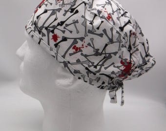 Blood & Bones-scrubmuts, schedelhoed, operatiemuts