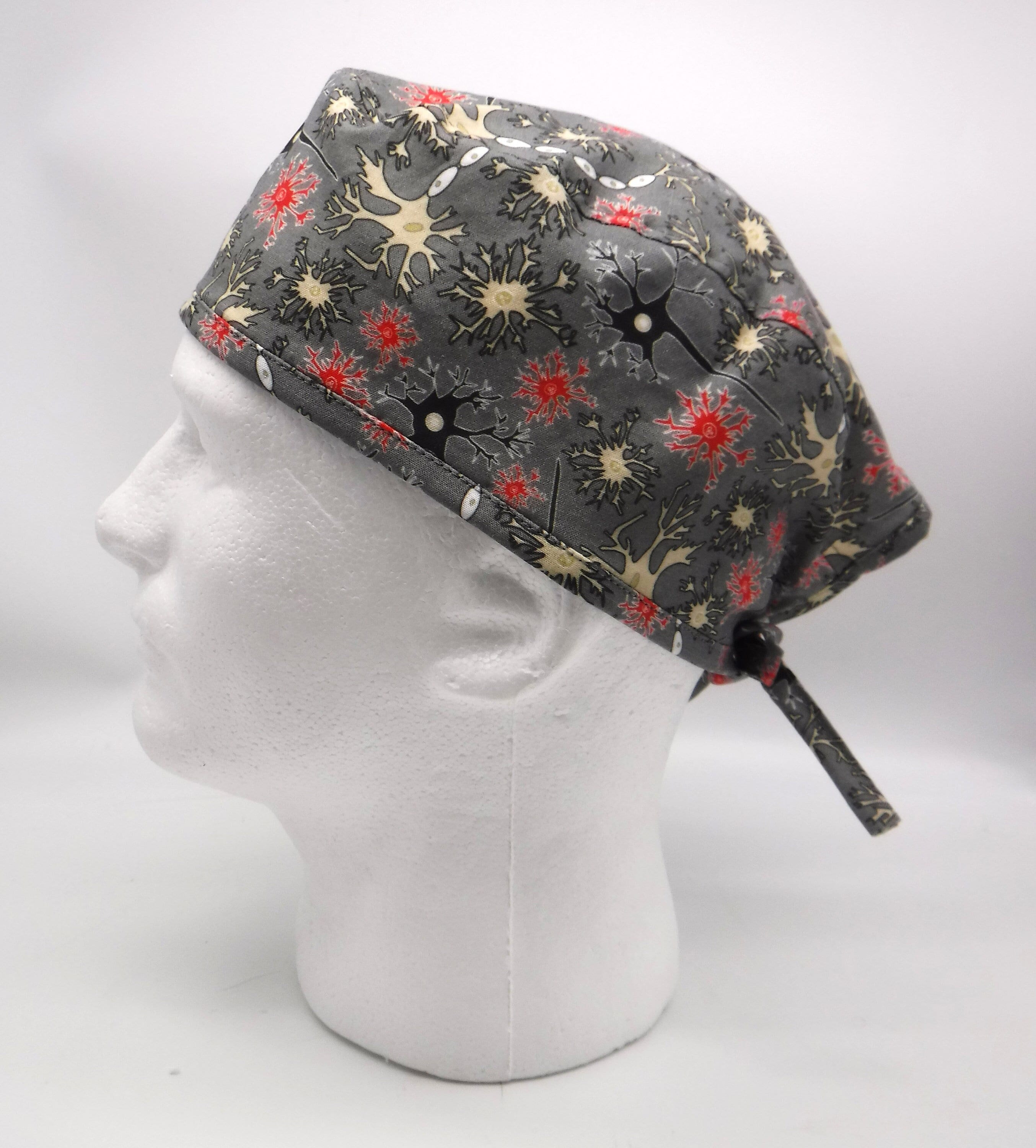 Neuron Cap Neurons #1 Scrub Cap, Skull Hat, Surgery Hat - Etsy