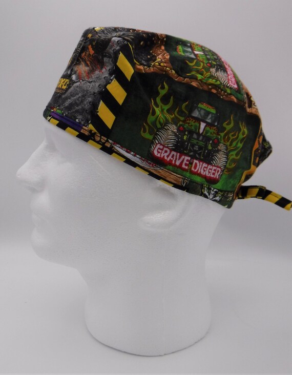 Monster Jam Scrub Cap Scrub Hat Unisex 