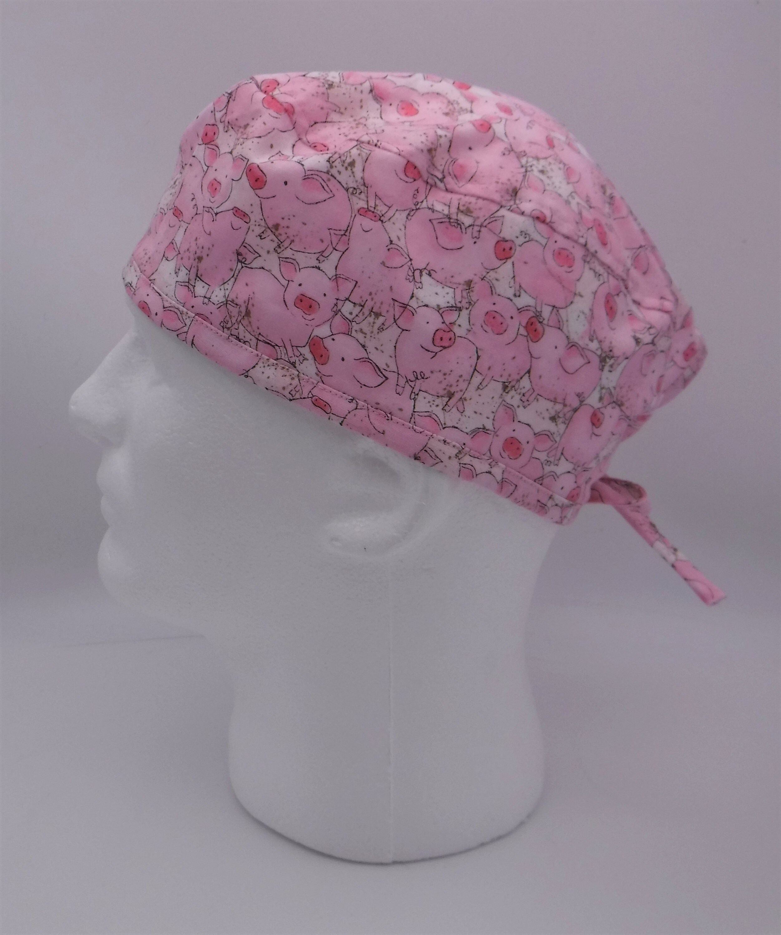 Pigs 1 Scrub Cap Unisex Hat Skull Cap 