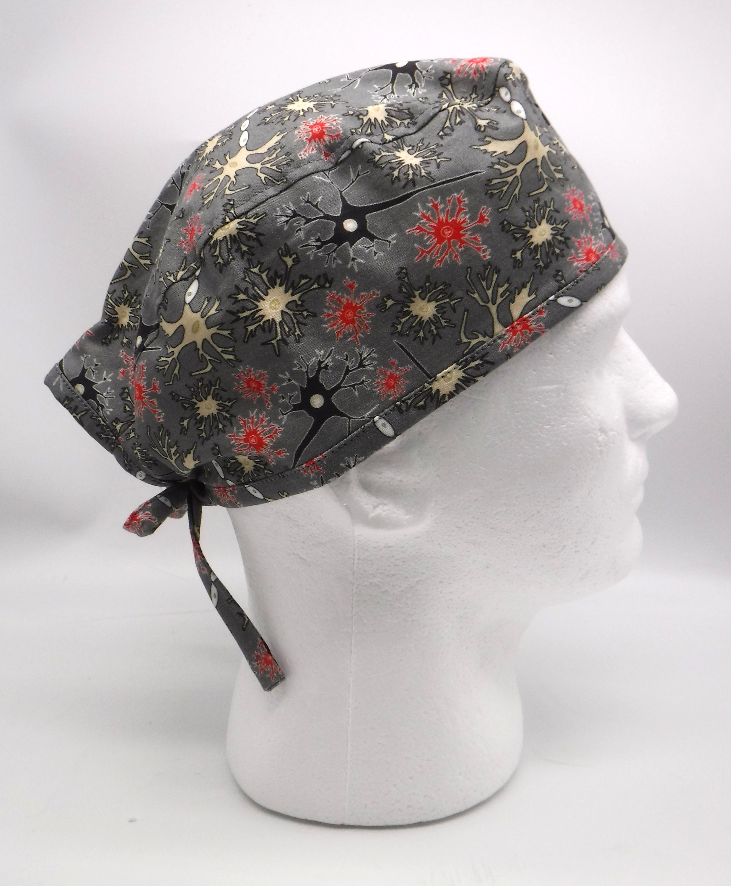 Neuron Cap Neurons #1 Scrub Cap, Skull Hat, Surgery Hat - Etsy