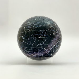 Magnetic Celestial Star Globe -  4" 16 Piece Star Globe Puzzle, Astronomy, Star Map, Star Gazing, Space Gift, Constellations