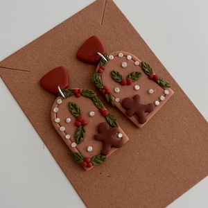 Gingerbread Earrings