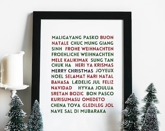 24x36 Christmas Poster | Etsy