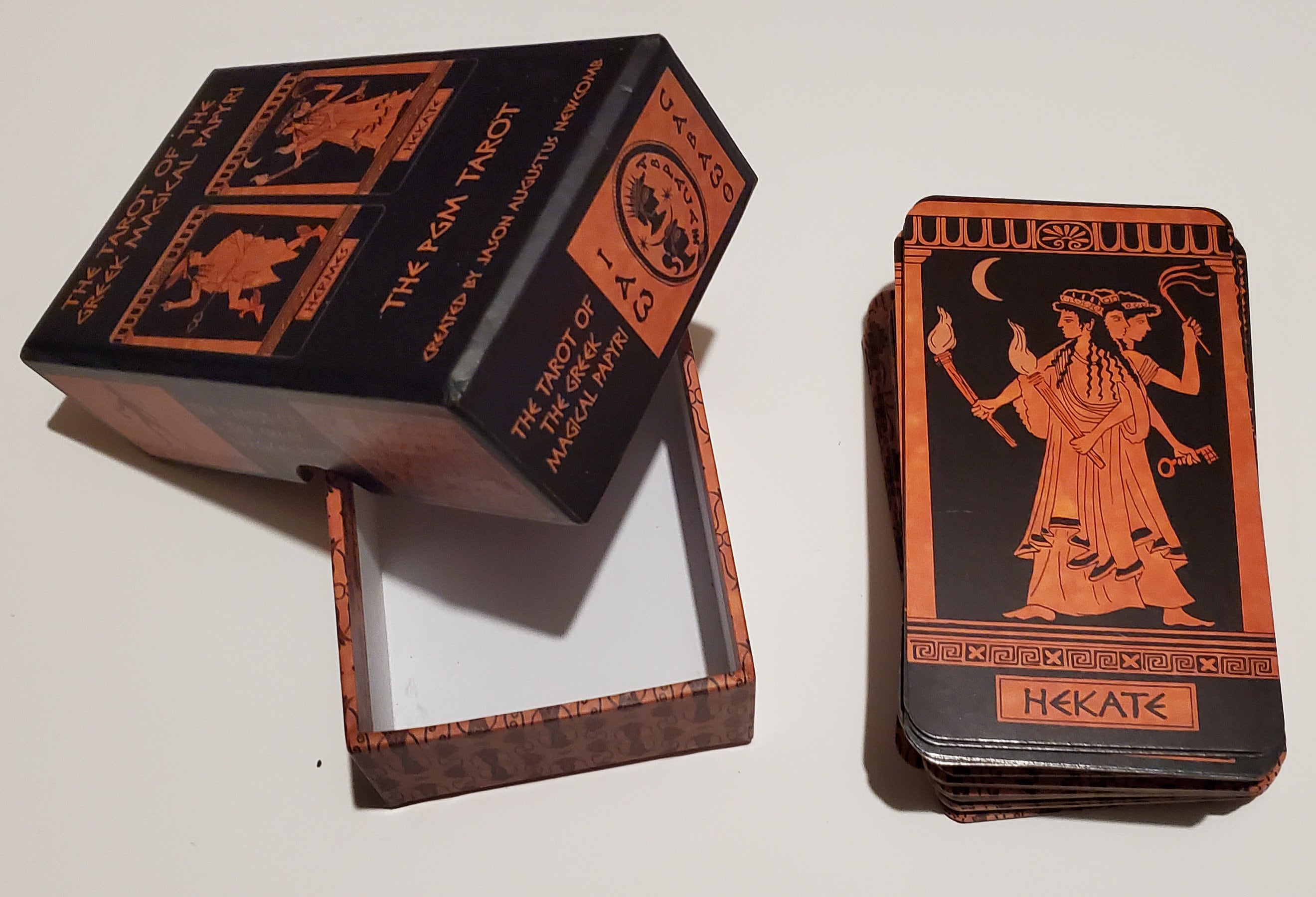 Tarot of the Greek Magical Papyri (PGM Tarot) Deck AND Book - Etsy