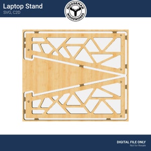 Laptop Stand Template - CNC - GlowForge