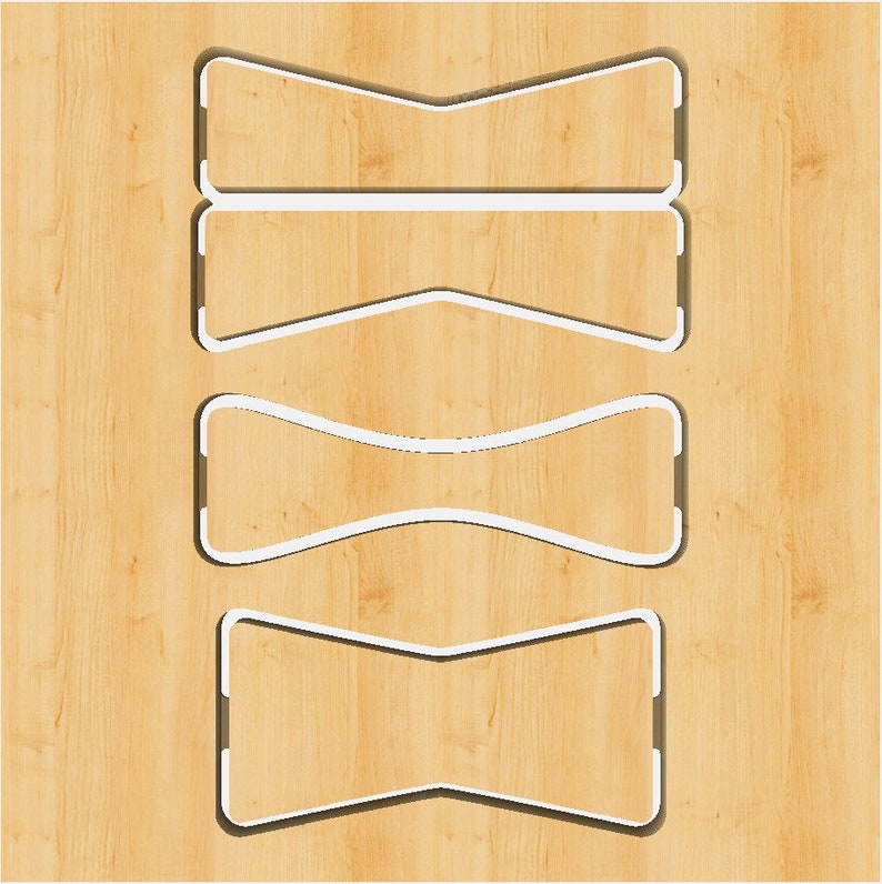 Bow Tie Inlay Pack Etsy