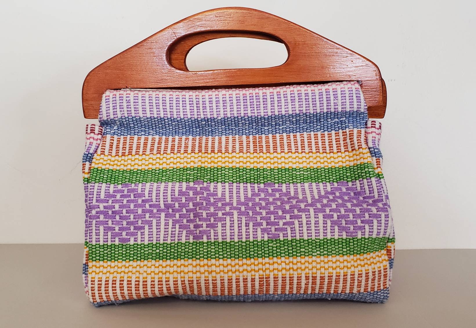 Mexican Cross-stitch Crossbody Mexican Artisanal Bag 