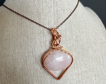 Rose Quartz Pendant