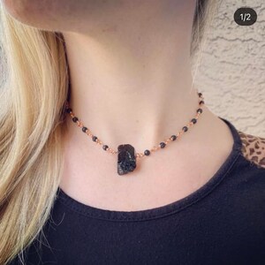 Black Tourmaline Choker
