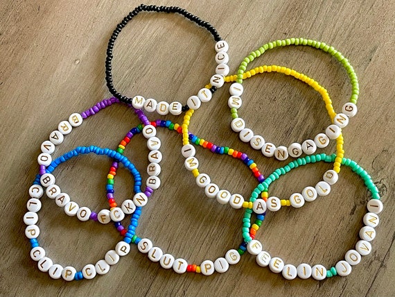 Personalized clearance beaded bracelets