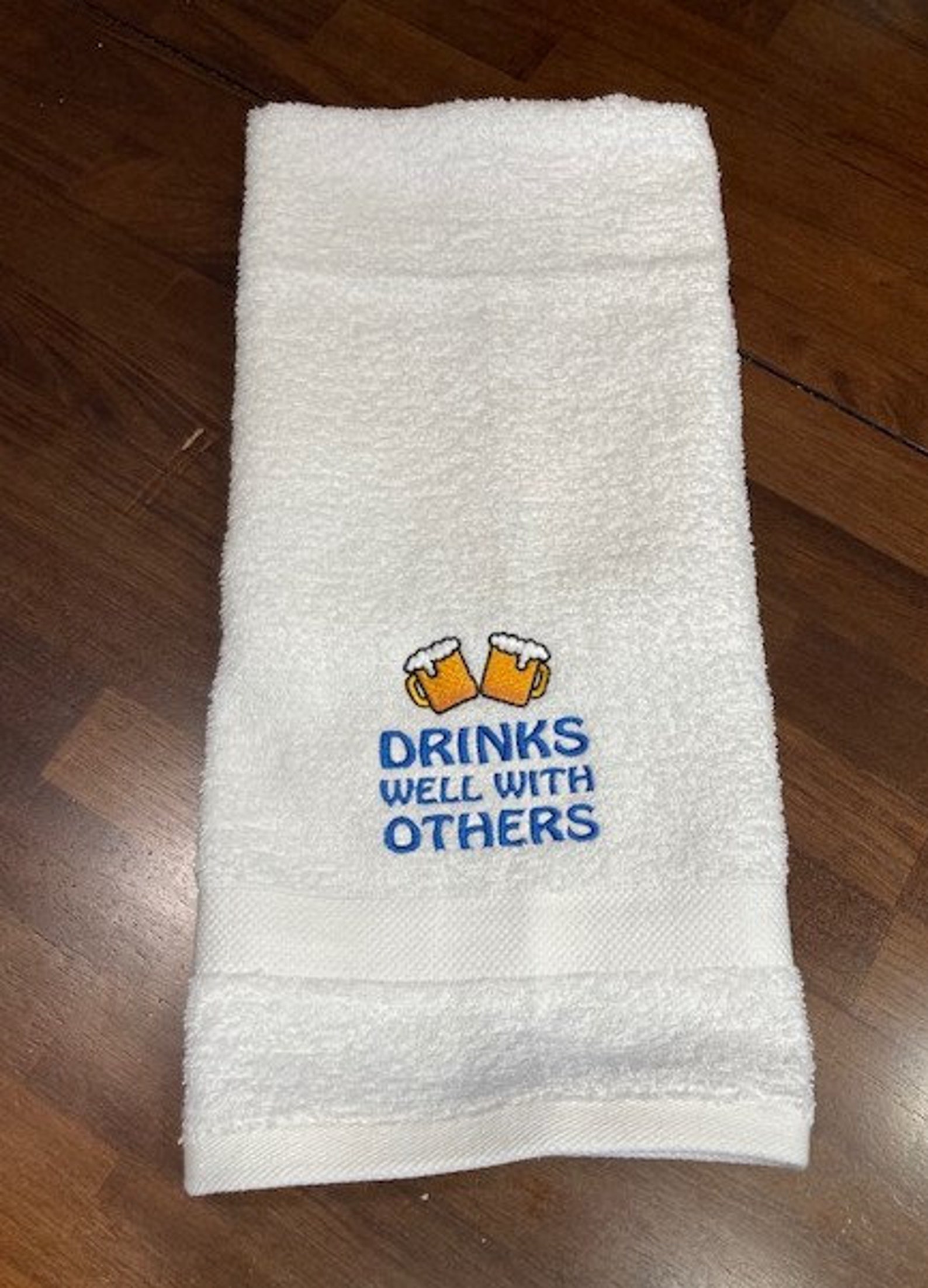 Decorative towel Drinks well with other Etsy