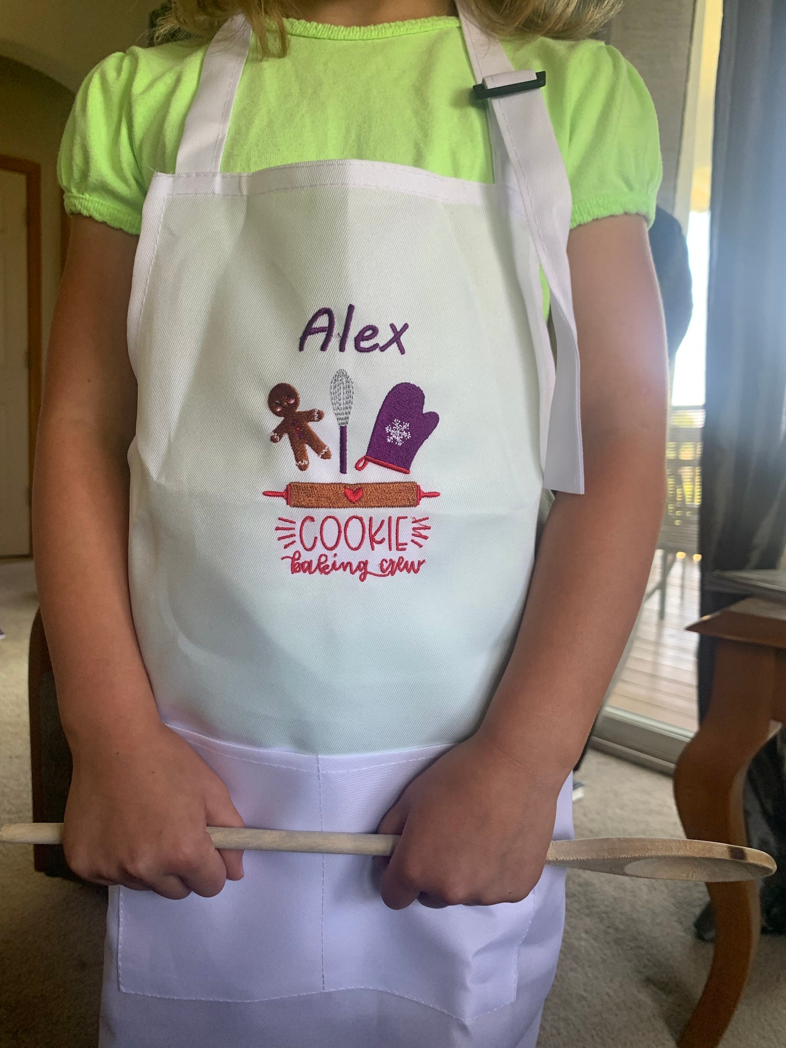Cookie Baking Crew kids apron Etsy