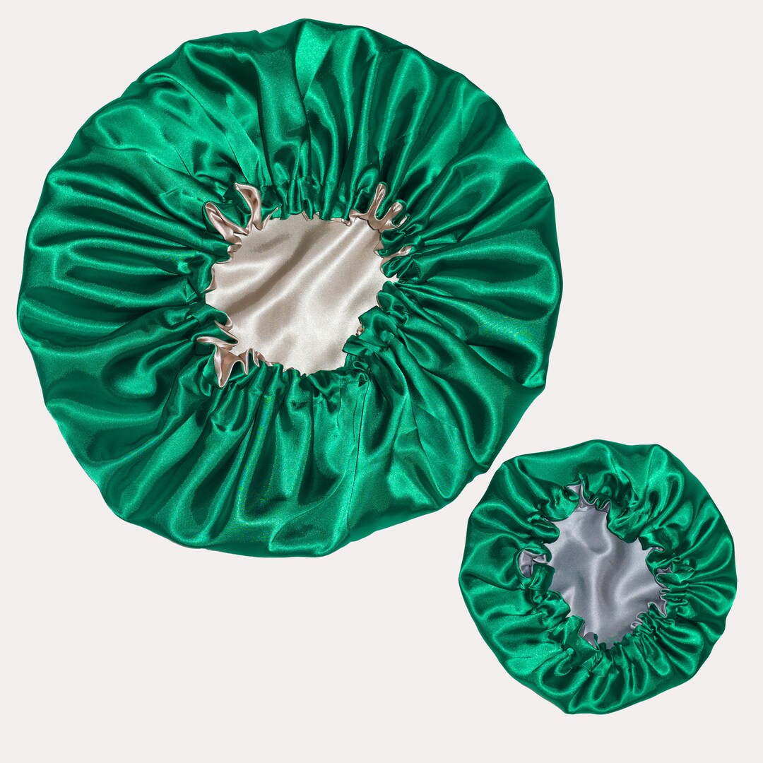 Mommy and Me Satin Bonnet Set - Etsy