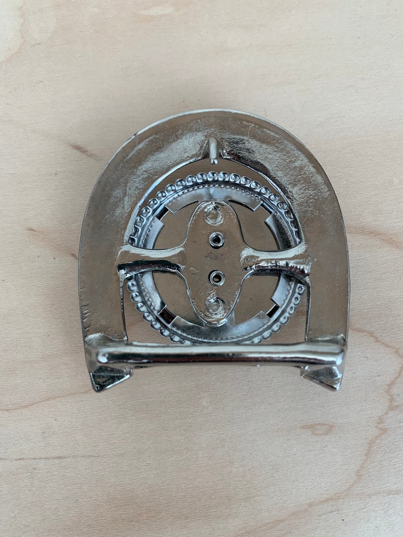 Agate Horseshoe Belt Buckle