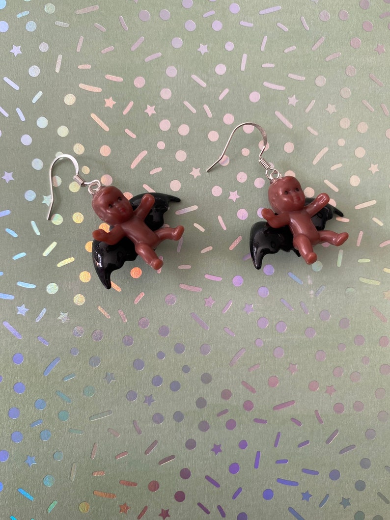 Bat Baby Earrings