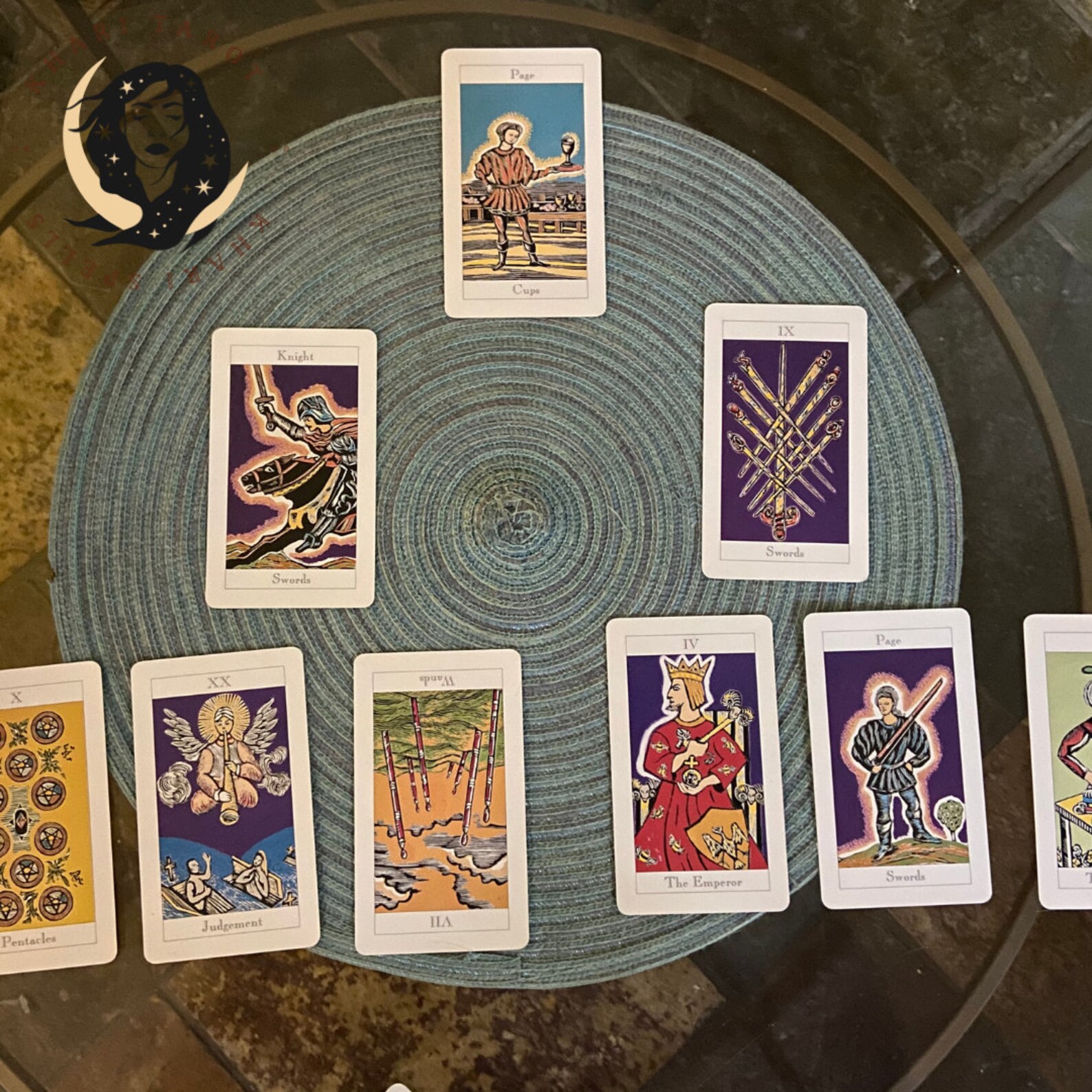 Three Card Pull Tarot Reading Etsy France