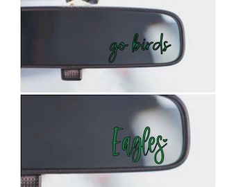 Eagles decal , eagles car decal , car decal , holographic decal , football decal , Fly birds decal , Philadelphia decal , birds decal