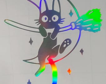 Inspired Kiki's Delivery Service  JiJi car decal , anime decal , anime car decal , anime sticker