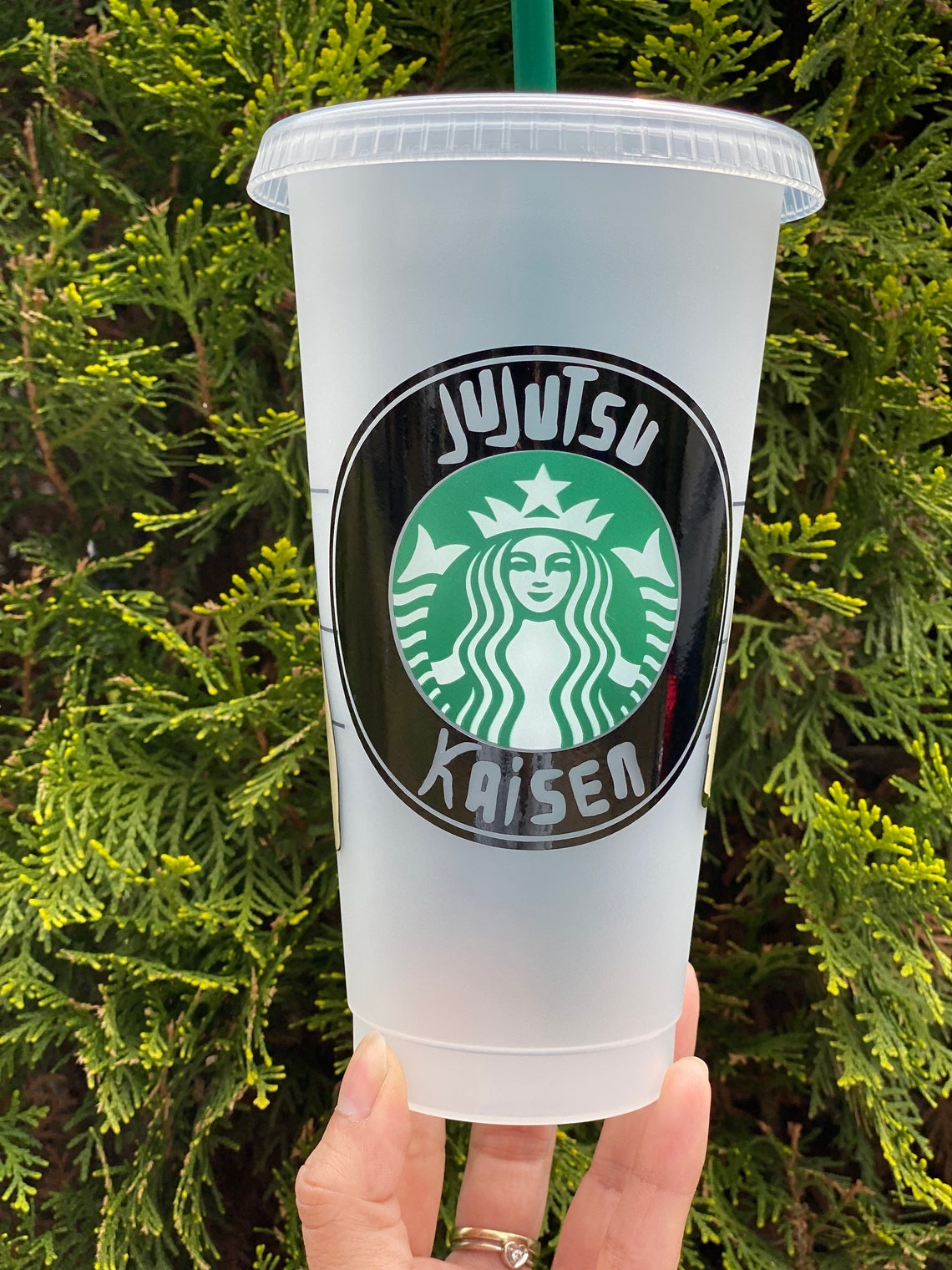 Anime cup Starbucks cold cup Starbucks tumbler customized | Etsy