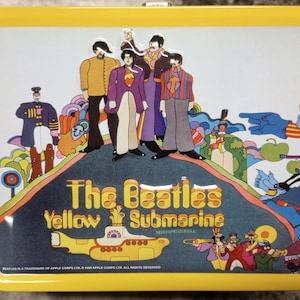 Beatles Yellow Submarine Lunch Box - Etsy