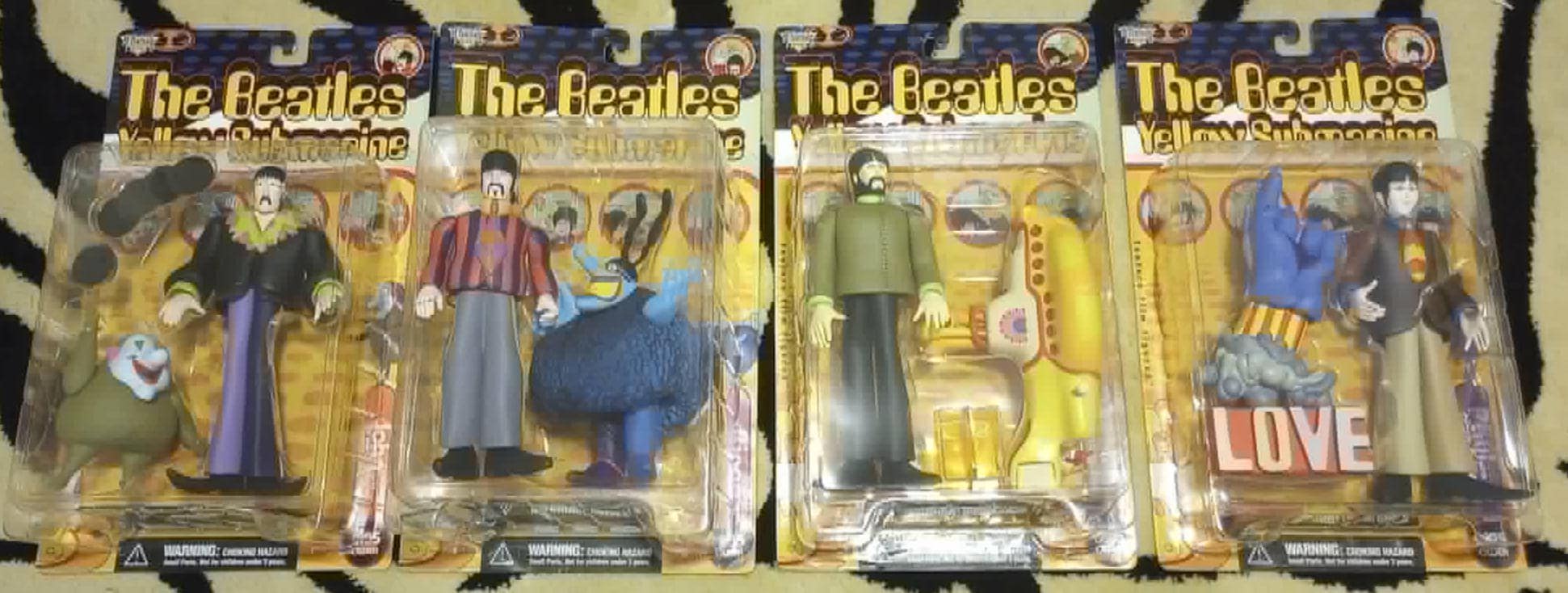 Beatles Cartoon Figures - Etsy