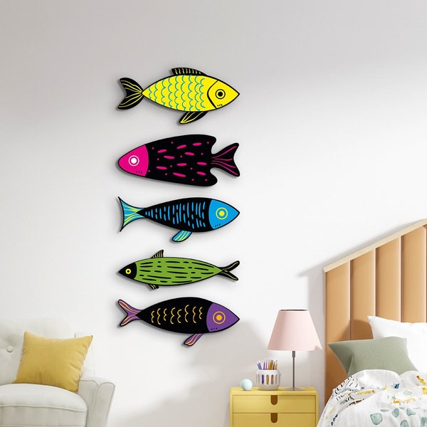 Fish Nursery Decor Etsy