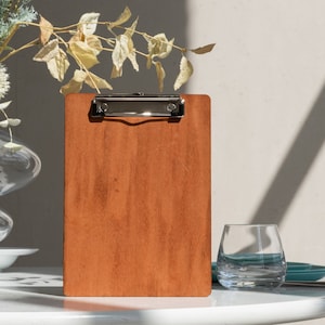 Clipboard wood, Clipboard menu holder, Rustic Clipboard, Restaurant check presenter, Photo clipboard, Vintage Clipboards, Check holder