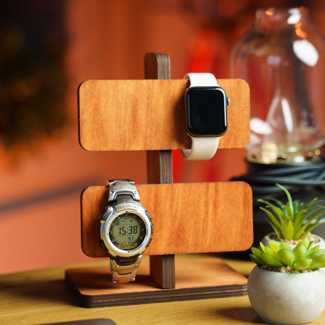 Watch Holder Stand, Watch Stand Wood, Watch Stand for Men, Wood Watch