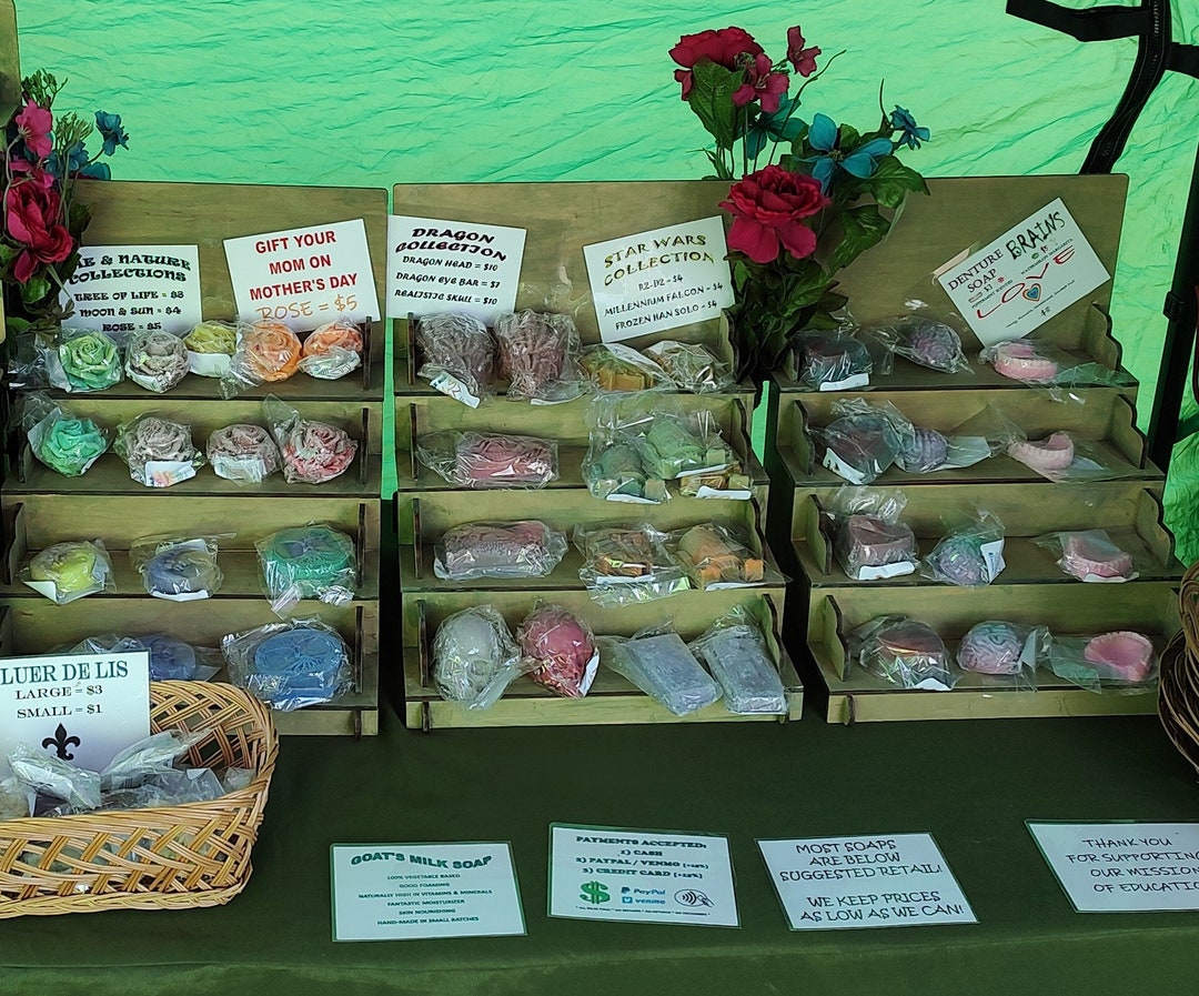 Retail Table Display, Craft Fair Display Stand, Retail Display Stand