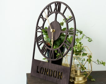 Time zone clock, Wll clock cities, Clock with name city, City clock, Modern Wall Clock Silent, Gears Wall Clock, World cities clock