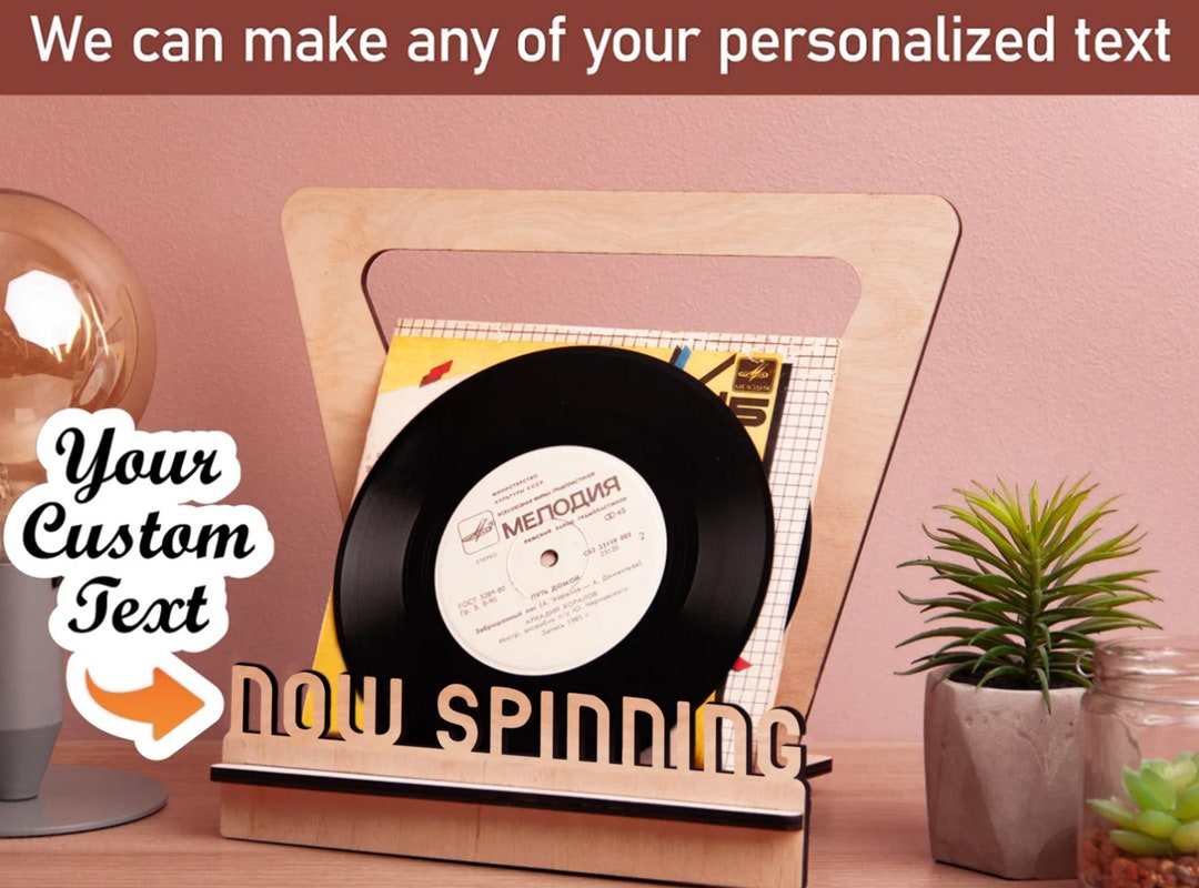 Vinyl Album Display Stand LP Storage Rack Vinyl Record Etsy