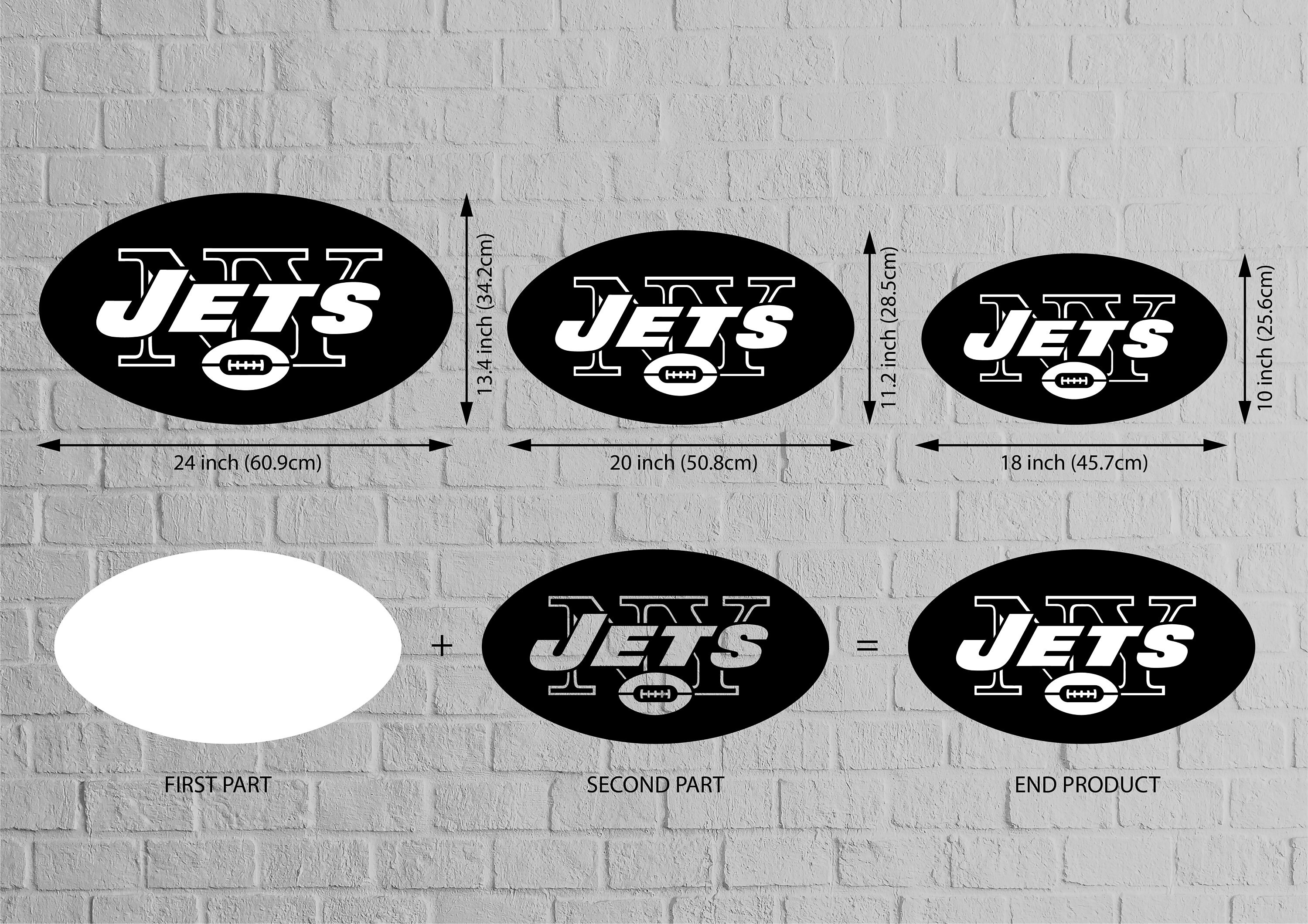 New York jets wood sign New York jets wall art New York jets Etsy