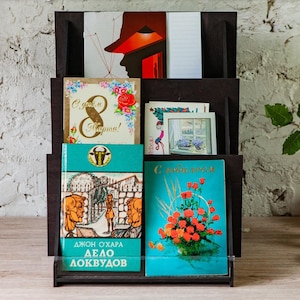 Suporte de exibição de mesa montagem bancada plana expositor de produto artesanato mostra de madeira portátil mesa de varejo expositor mercados de agricultores