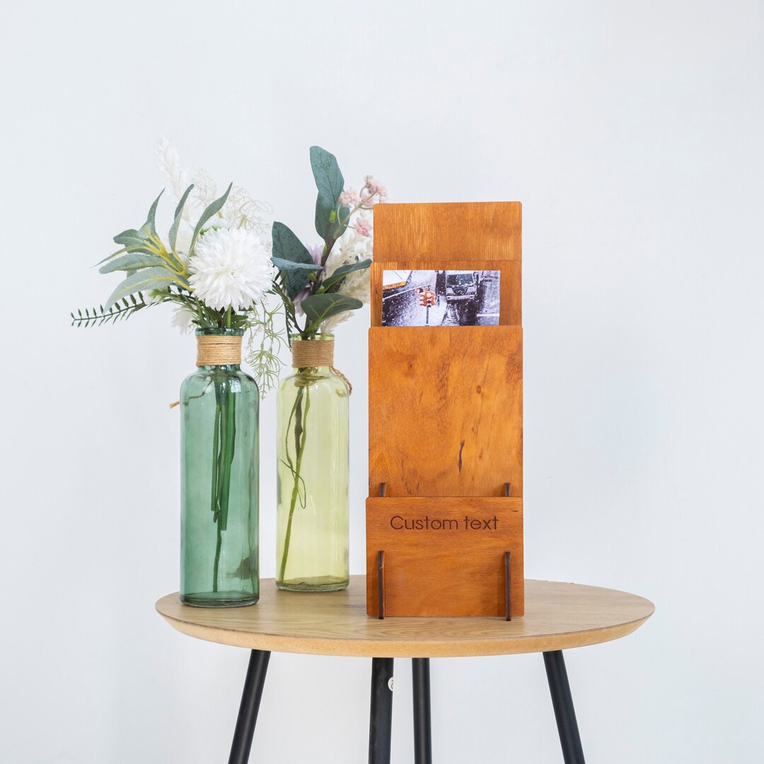 Postcard Display Rack Greeting Card Display Organizer for Etsy