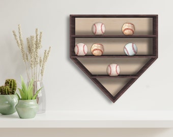 M/E Vetrina acrilica da baseball, supporto da baseball protetto dai raggi UV, scatola trasparente quadrata per Memorabilia Display Storage Sports Official Baseball Autograph Display