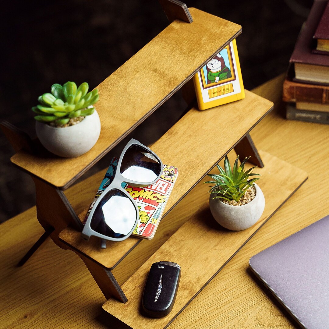 Merchandise Display, Tiered Display Table, Portable Display Shelf