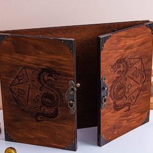 Dungeon master screen magnetic, Personalized dm screen, Dungeon and dragons screen, Dnd screen with magnets, Dungeon master screen wood