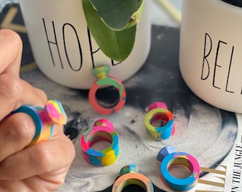 Crayon Rings - Party favours- Loot Bags