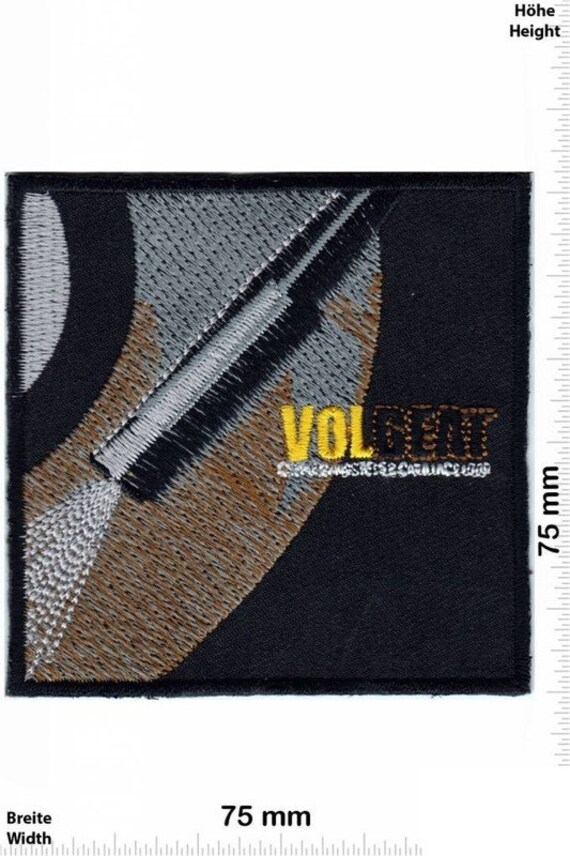 Volbeat Patch VINTAGE MINT 80s Badge Embroidered I