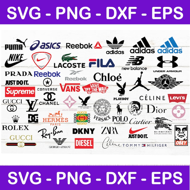 Logo Brand Svg Logo Svg Fashion Logo Svg Fashion Svg Shirt Logo ...