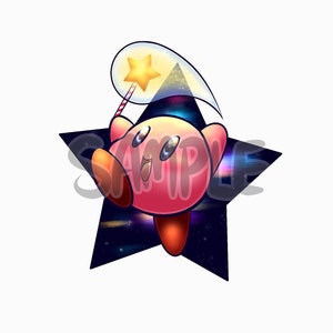 Holographic Kirby Stickers