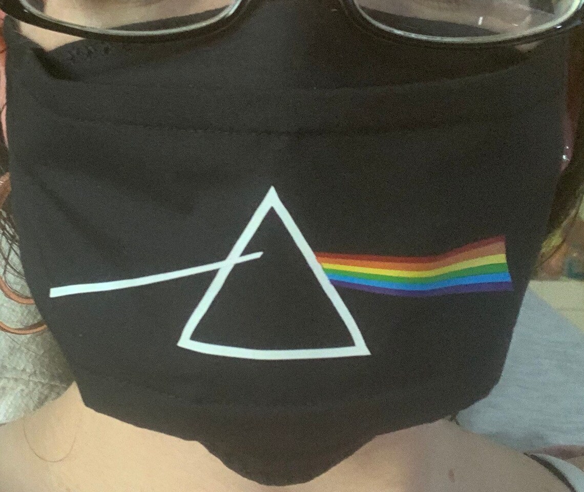 Pink Floyd Face Mask Etsy