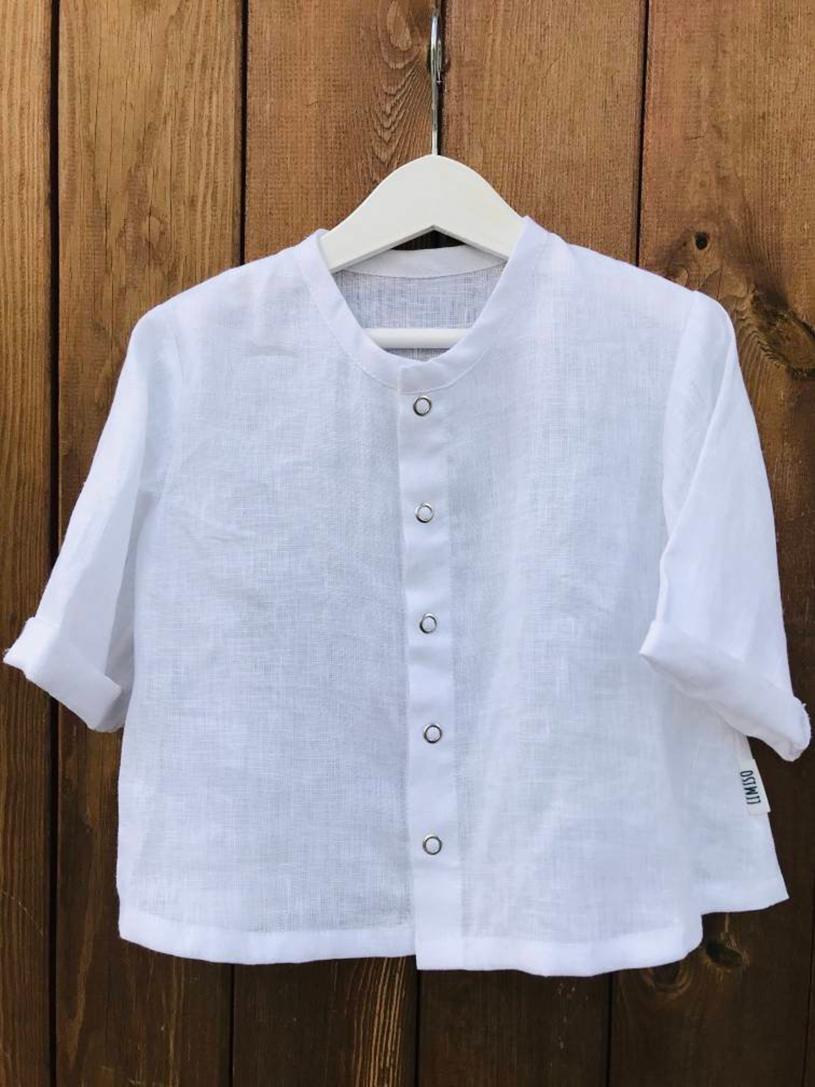 Baby boy linen shirt toddler shirts for boy white shirt for Etsy