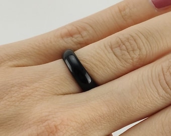 Onyx Steinring, Onyx Ring, Steinringe, Crystal Ring Onyx, Steinring Onyx, ring edelstein, crystal ring, Edelstein Ring