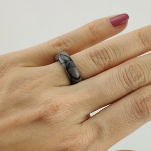 Picasso jasper ring, stone rings, crystal ring Picasso jasper, stone ring Picasso jasper, ring gemstone, jasper, gemstone ring, Picasso jasper